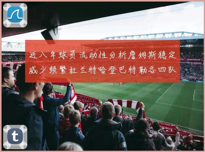 近八年球员流动性分析詹姆斯稳定威少频繁杜兰特哈登巴特勒各四队